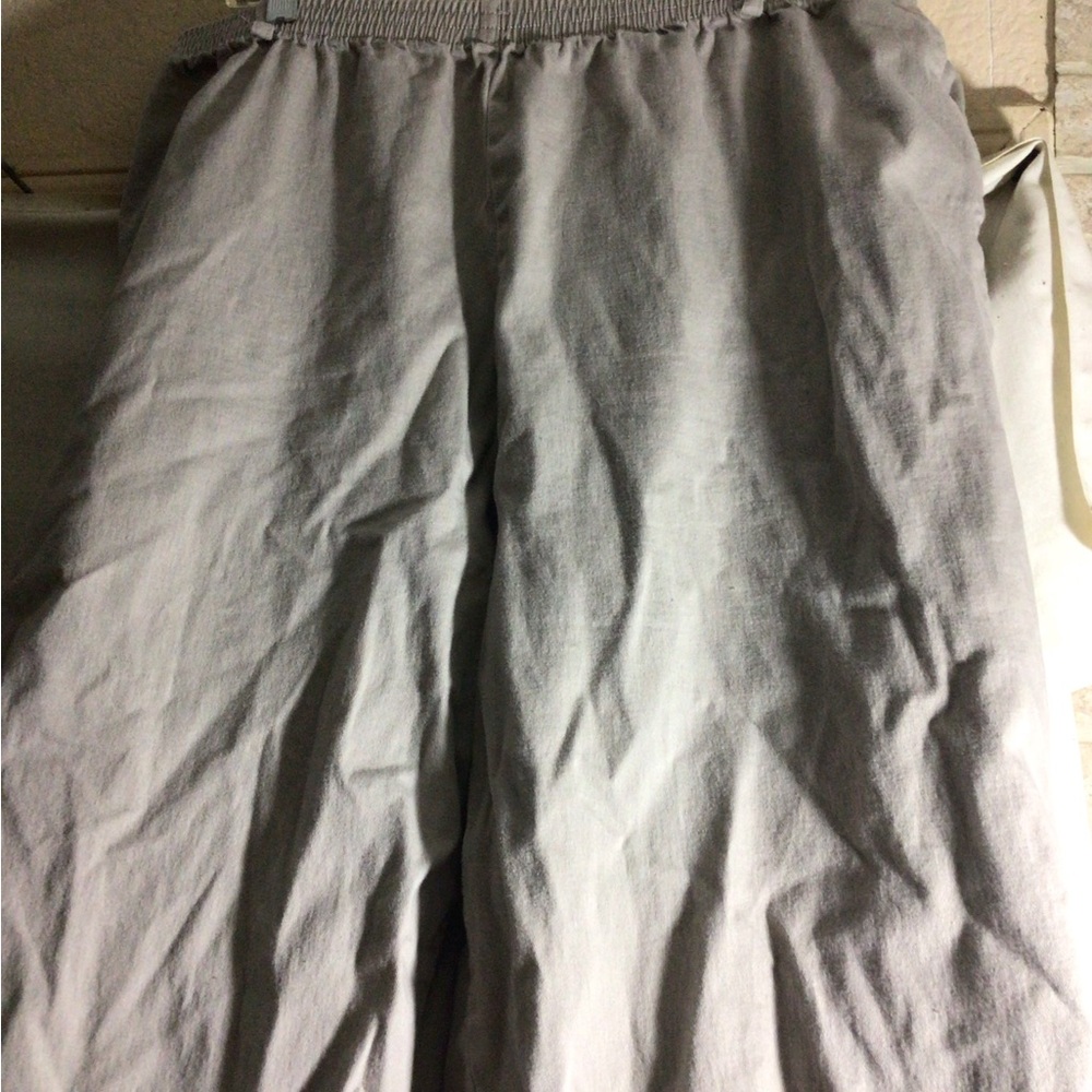 Classic Woman’s Light Beige  Elastic-Waist Pants